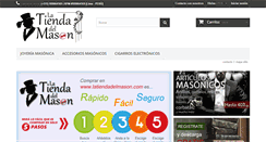 Desktop Screenshot of latiendadelmason.com